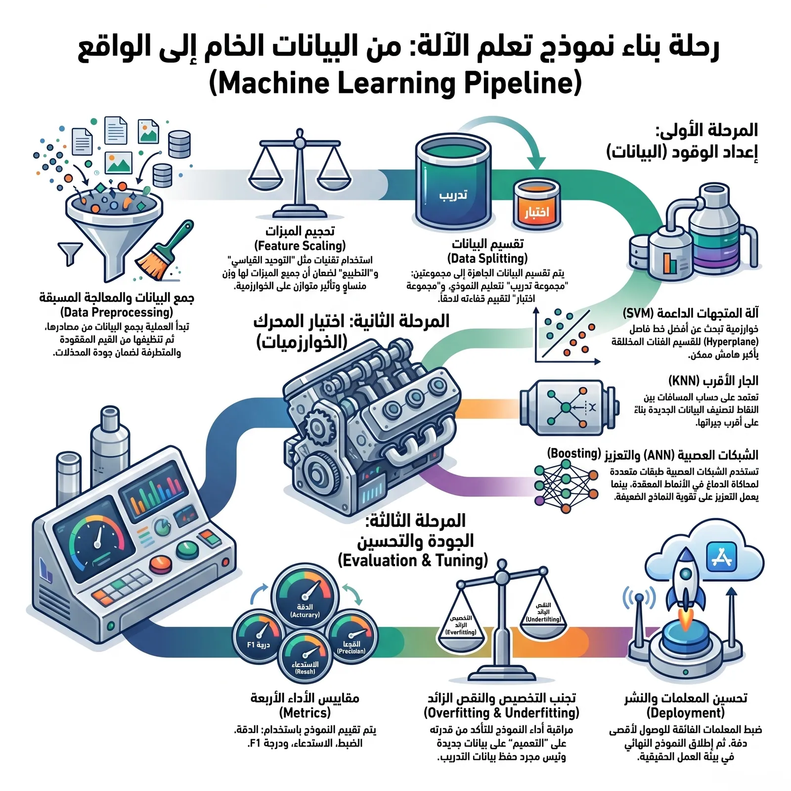 إنفوجرافيك ملخص وجذاب